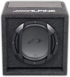 Alpine SWE-815 300W 8" Active Subwoofer, With Custom Enclosure, Remote Control