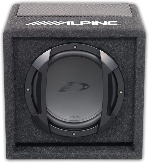 Alpine SWE-815 300W 8" Active Subwoofer, With Custom Enclosure, Remote Control