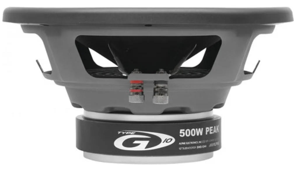Alpine SWG-1044 - 10" High performance 500 watts subwoofer + 10" Enclosure