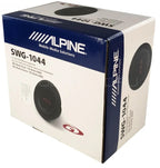 Alpine SWG-1044 - 10" High performance 500 watts subwoofer + 10" Enclosure