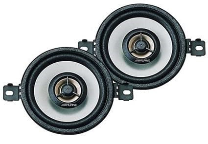 Alpine SXE-0825S 8.6cm 150W 2-way Coaxial Custom Car Speakers