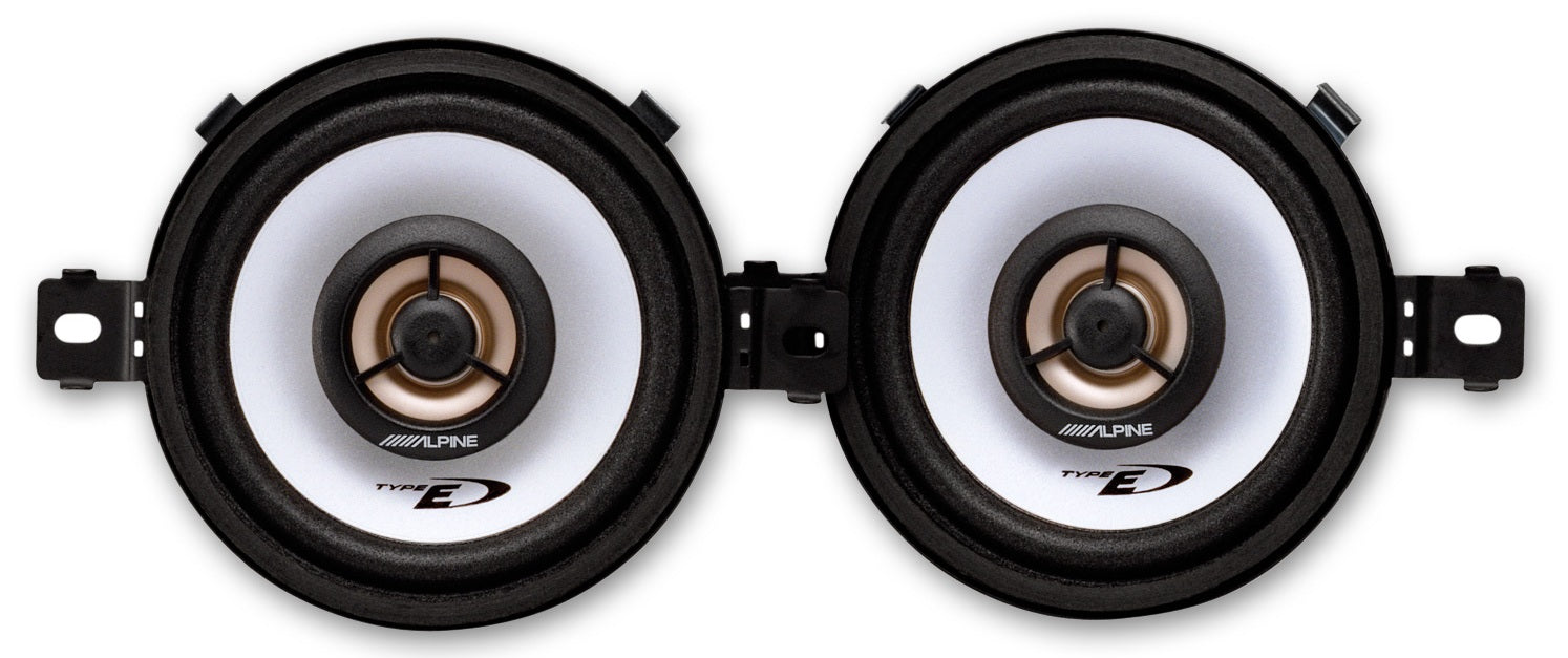 Alpine SXE-0825S 8.6cm 150W 2-way Coaxial Custom Car Speakers