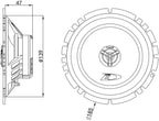 VW Polo 6N2 1999-2003 Front Door Alpine Speakers & Connectors Upgrade Kit