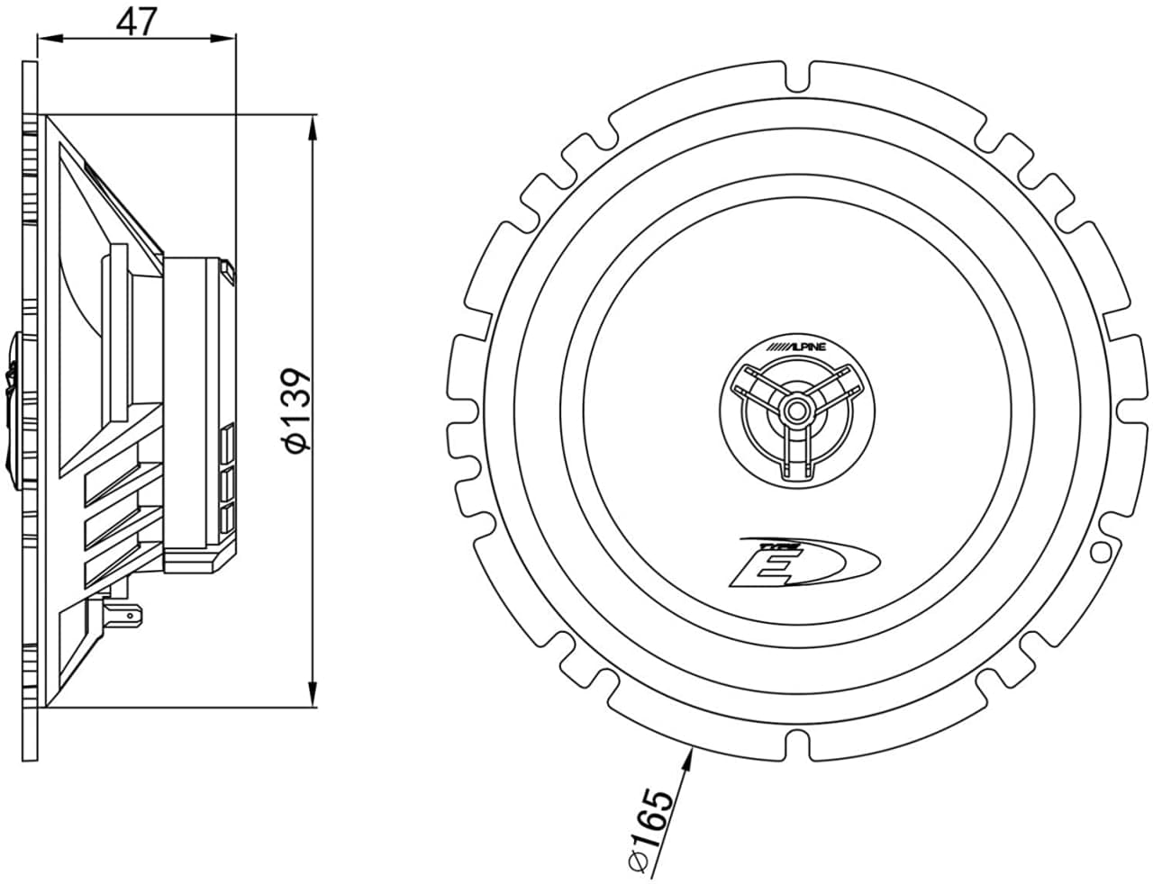 VW Polo 6N2 1999-2003 Front Door Alpine Speakers & Connectors Upgrade Kit