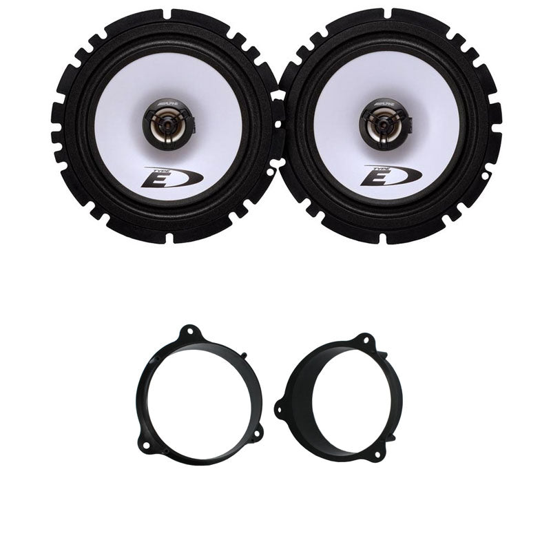 Renault Kangoo 2012-2021 Alpine SXE-1725S 17 cm 6.5" 2-Way 220W Coaxial Speakers