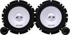 VW Golf MK4 1997 - 2004  with Alpine SXE-1750S, SXE-1725S Front & Rear Door Car Speakers Upgrade Kit