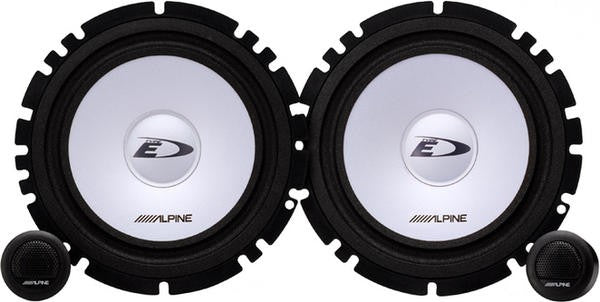 VW Golf MK4 1997 - 2004  with Alpine SXE-1750S, SXE-1725S Front & Rear Door Car Speakers Upgrade Kit