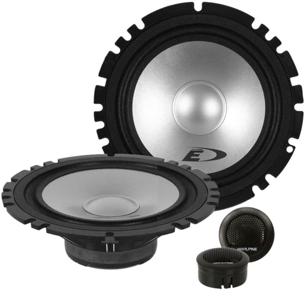 Alpine SXE-1750S 2-Way Door/Rear Shelf 17cm Component Speakers