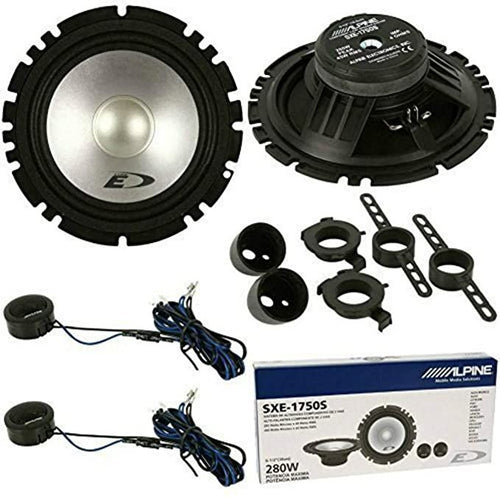 Alpine SXE-1750S 2-Way Door/Rear Shelf 17cm Component Speakers