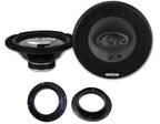 Audi TT 2007 to 2014 Alpine SXE-2035S Type-E 20cm (8") Coaxial 3 Way Speakers 280 Watt max