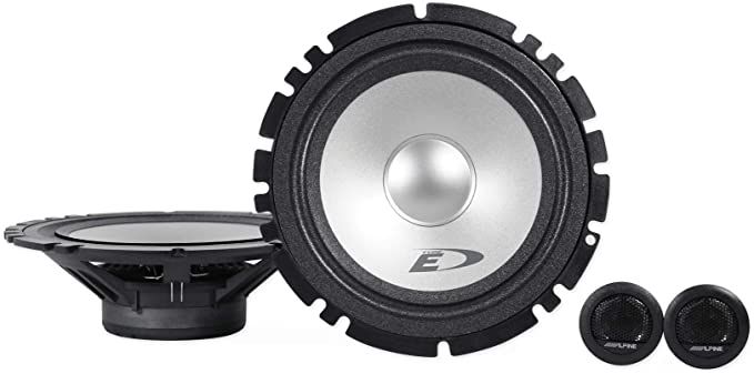 BMW 3 Series (E46) with Alpine SXE-1750S 2-Way Front Door/Rear Shelf 17cm Speakers Fitting Kit
