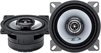 Vauxhall Astra, Corsa Alpine SXE-1025S 10 cm 4" 2-Way Coaxial Rear Door Speakers Upgrade Kit