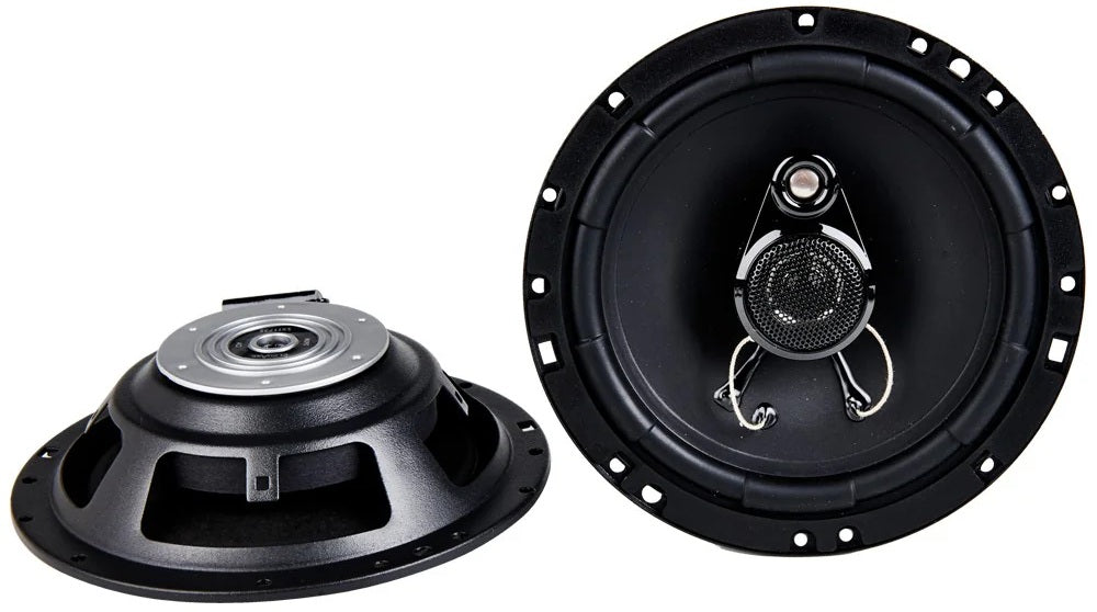 In Phase SXT1735 6.5" Shallow Fit 16.5cm 3-Way, 260 Watts Coaxial Speakers with Neodymium Magnet
