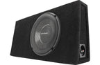 Rockford Fosgate T1S-1X12 12"  T1 Sub Loaded Slim Sealed Loaded Enclosure