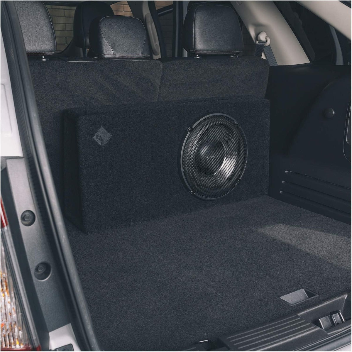 Rockford Fosgate T1S-1X12 12"  T1 Sub Loaded Slim Sealed Loaded Enclosure