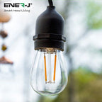 ENER-J T447 LED Filament String Light Kit