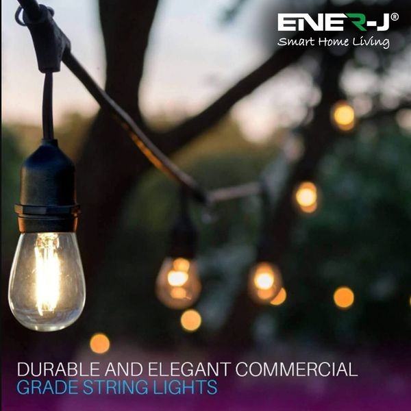ENER-J T447 LED Filament String Light Kit