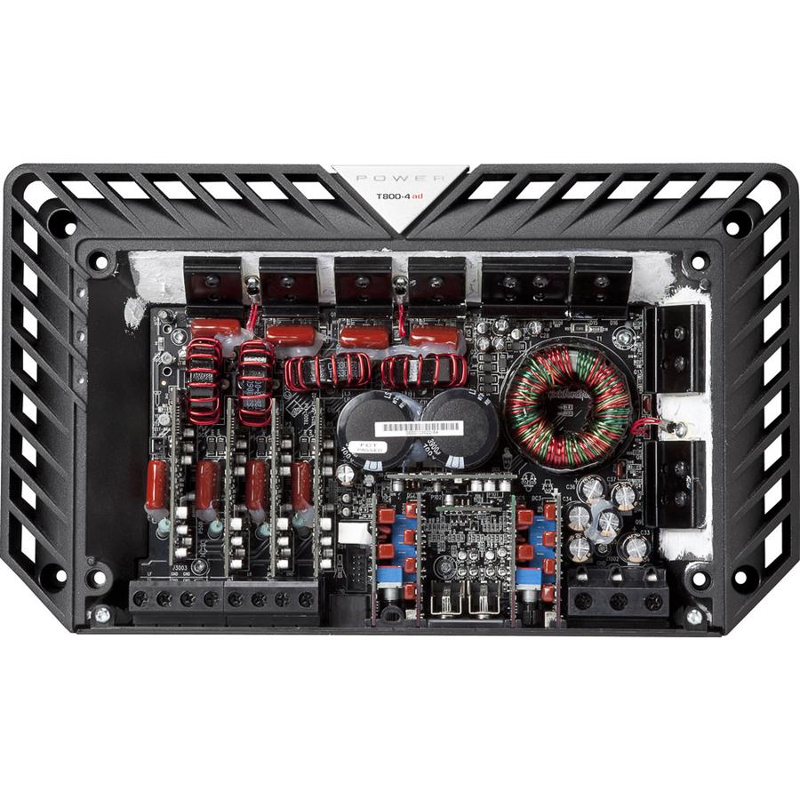 Rockford Fosgate T1000-4ad 1000 Watt 4-Channel Class AD Power Series Car Amplifier