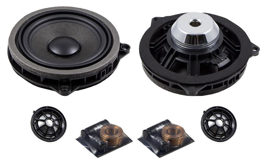 BuRock BR303C BMW 1,2,3,5,6,7-Series, X1,3,6 Z4 4" (100 mm) Component Speaker System - Front