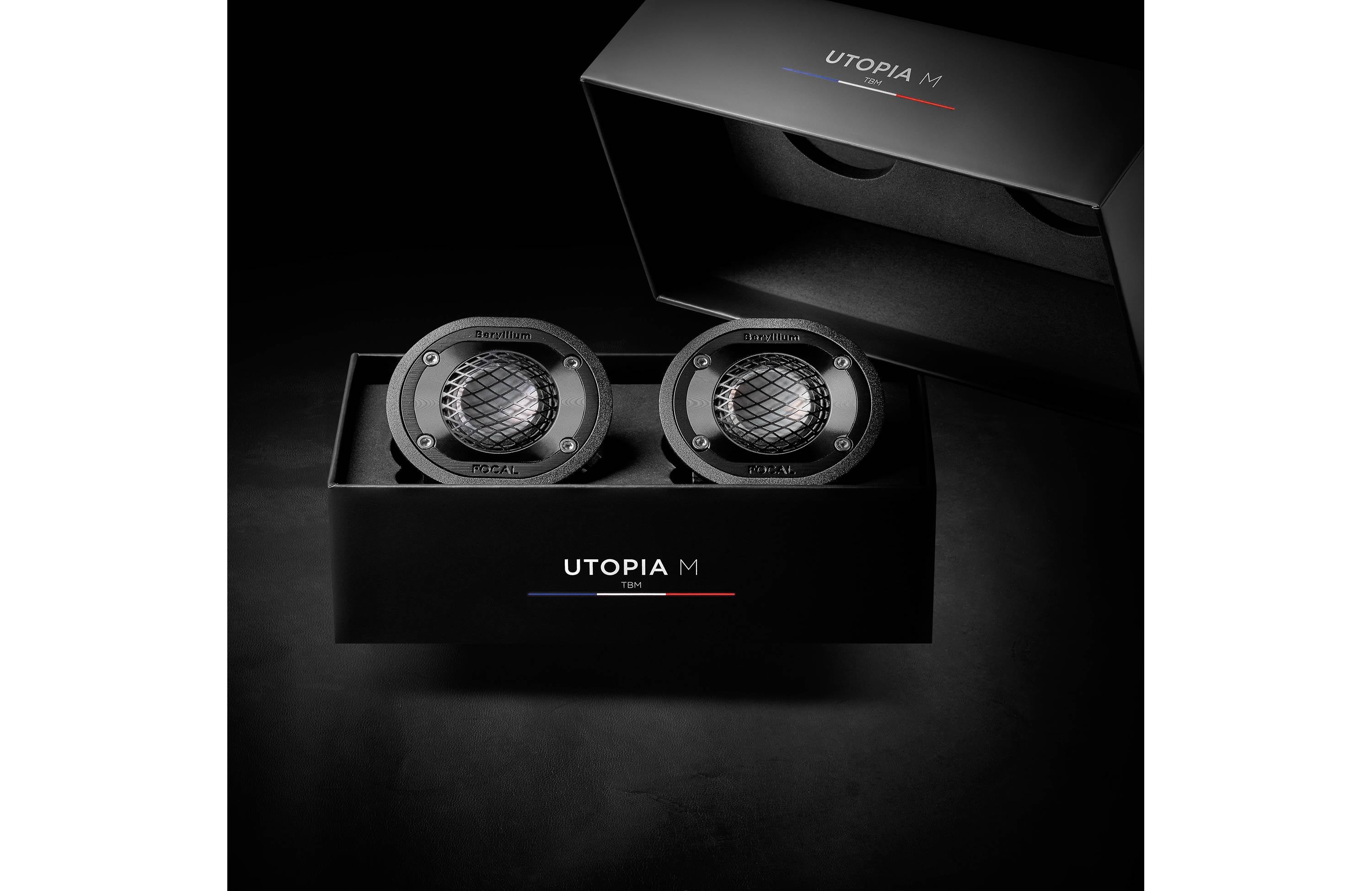 Focal TBM Utopia M Series 1" Beryllium 'M'-profile inverted dome tweeters