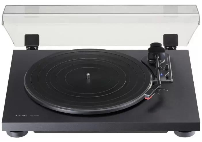 TEAC TN-180BT 3-speed Analog Turntable with Phono EQ and Bluetooth - Black