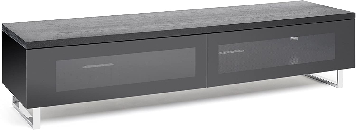 Techlink Panorama 160 DUAL Sided Top (Walnut or Black) all  in One Stand