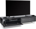 Techlink Panorama 160 DUAL Sided Top ((Light Oak or Grey Oak) all  in One Stand