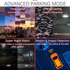 Thinkware ARC 700 - 2 Channel 4K UHD Front & 2K QHD Rear Dashcam