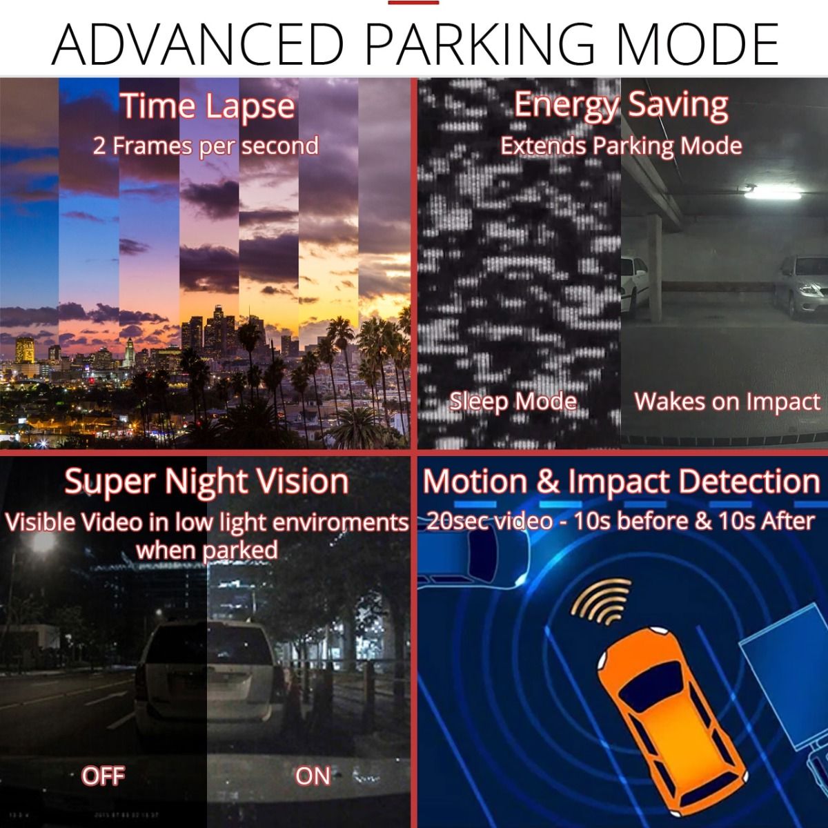 Thinkware ARC 700 - 2 Channel 4K UHD Front & 2K QHD Rear Dashcam