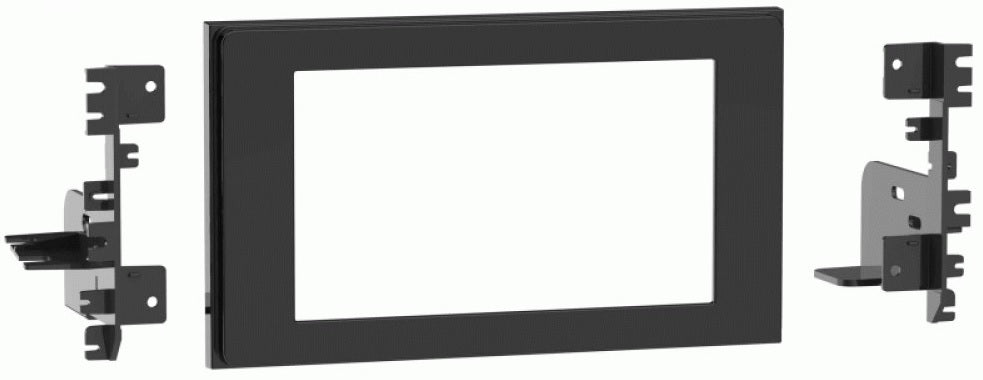 Toyota RAV4 (XA50) 2019 onwards Gloss Black Double Din Fascia 50-598