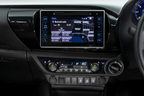 Toyota Hilux 2015-2020 Double Din Fascia, Steering Wiring Loom, Antenna Fitting Kit