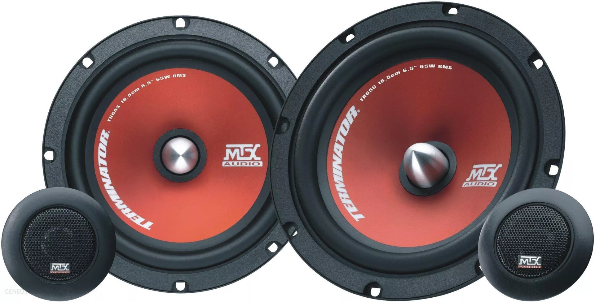MTX TR65S - 6.75" 17cm Terminator 2 Way Component Kit Car Van Door Speakers 520 Watts