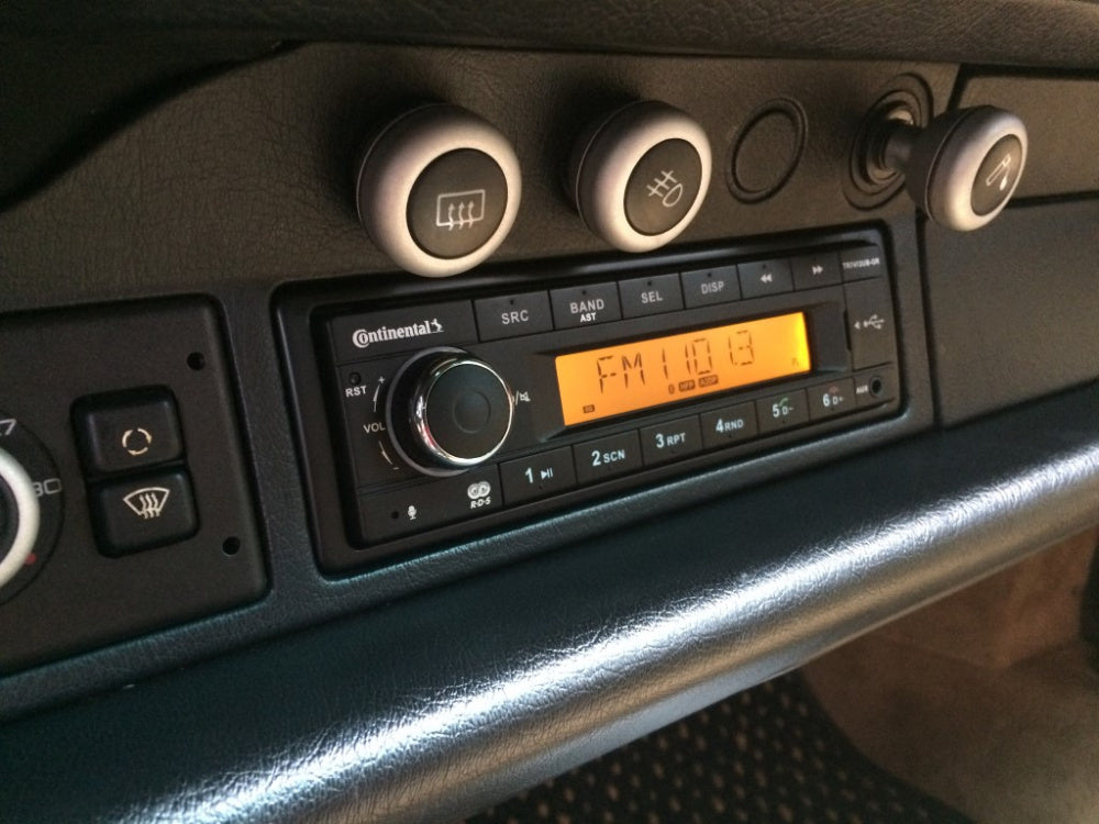 VDO Continental TRDW312UB-OR Retro Classic Bluetooth DAB+ USB Tuner Stereo