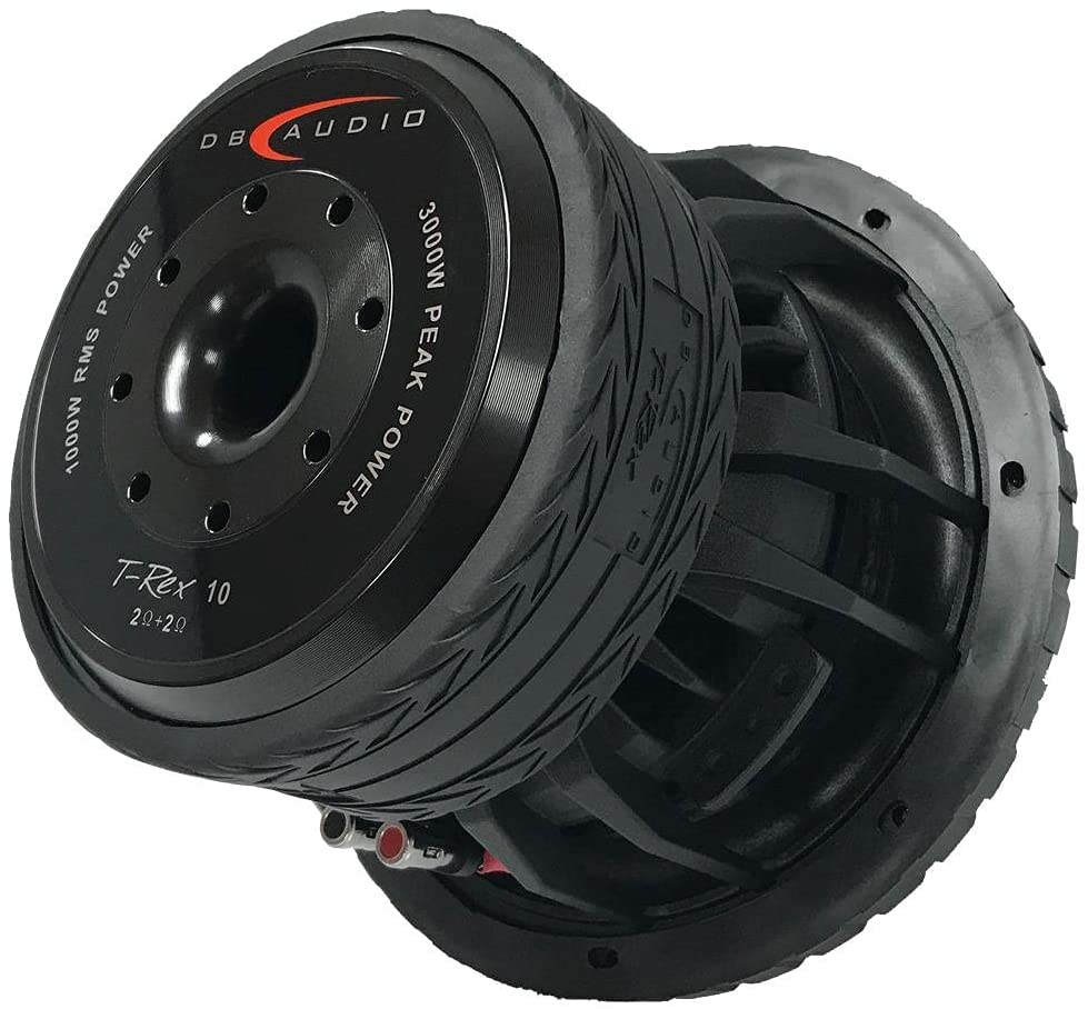 DB Audio TREX-10-D2 4500W 10" Dual 1Ω or 4Ω Voice Coil SPL Subwoofer