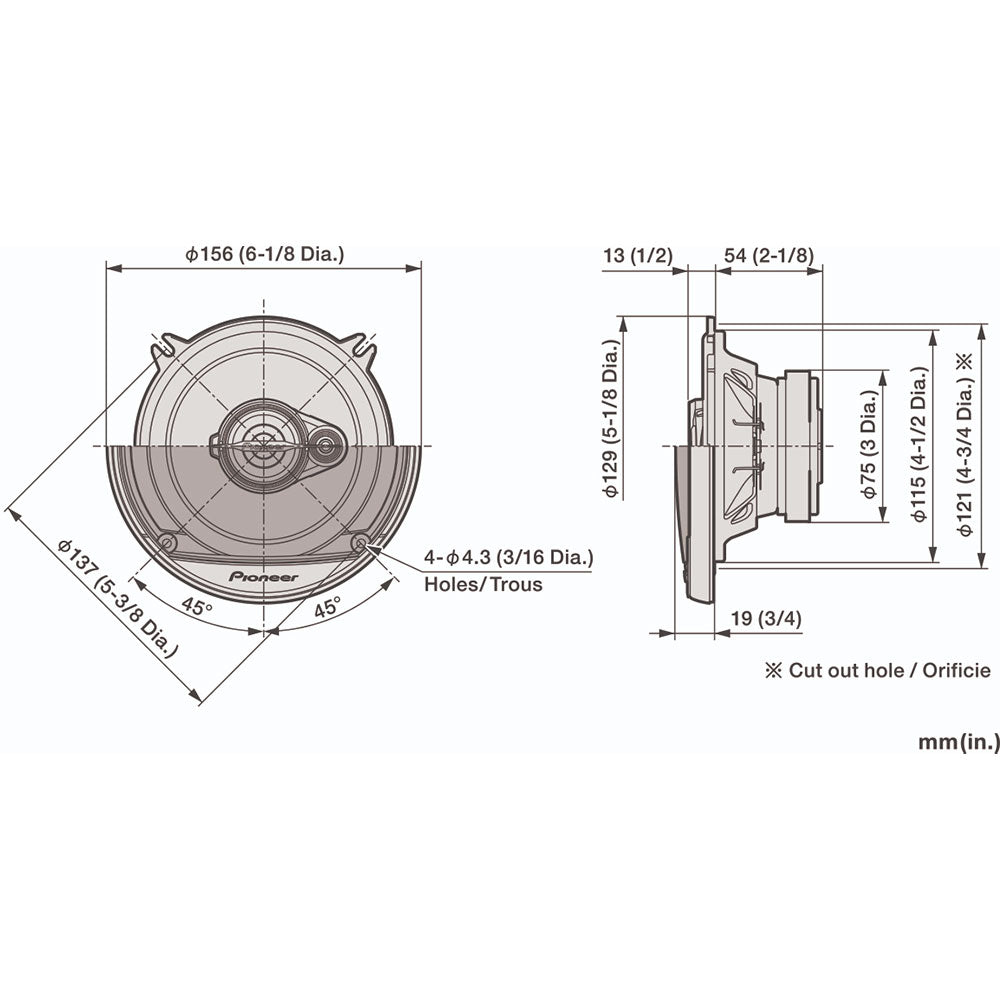 Mercedes Sprinter, Viano, Vito and VW Crafter Kenwood KSC-PSW7EQ + Pioneer TS-A1371F Front Door 13cm Speaker Upgrade Kit