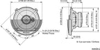 Subaru Impreza WRX 1993 onwards w/ Pioneer TS-A1371F 13cm 3 Way Coaxial Car Speakers Upgrade