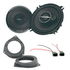 Ford KA 2009-2016 w/ Pioneer TS-A1371F 13cm 3 Way Coaxial Car Speakers Upgrade