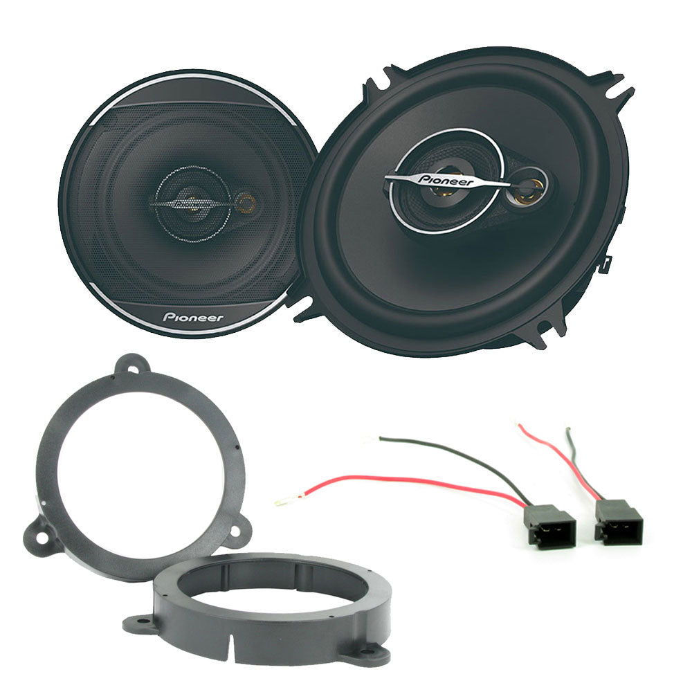 Renault Megane 2008-2012 Pioneer 5" 3 Way Coaxial Car Front or Rear Speakers Upgrade
