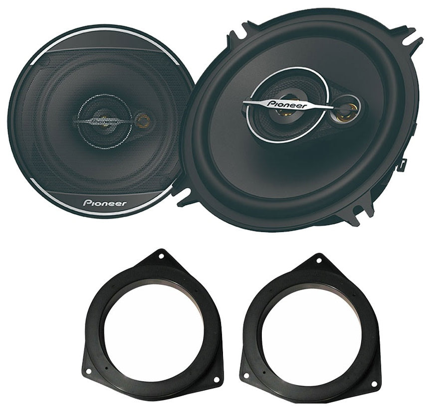 Subaru Impreza WRX 1993 onwards w/ Pioneer TS-A1371F 13cm 3 Way Coaxial Car Speakers Upgrade