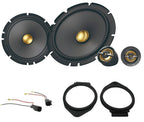Vauxhall Adam, Astra, Insignia, Meriva, Mokka, Zafira Tourer Pioneer TS-A1601C 16.5cm 2-way Component Speakers 80W RMS 350W Peak