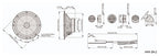Honda Accord, Civic, Crosstour, CR-Z, Insight, Jazz Pioneer TS-A1601C Front Door Speakers Upgrade Kit