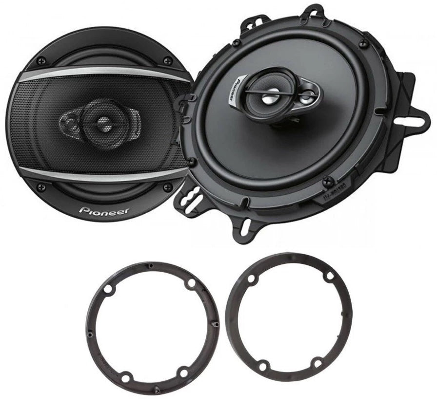 Mercedes Sprinter, Vito, Viano Pioneer TS-A1671F 16.5cm Front Doors Speakers w/ Connectors