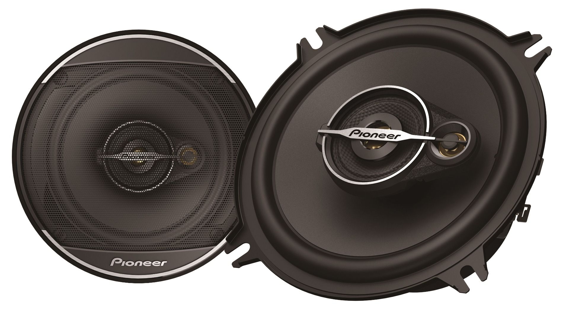 Renault Clio, Laguna, Megane w/ Pioneer TS-A1371F 13cm 3 Way Coaxial Car Speakers Upgrade
