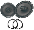 BMW X5 E53 w/ Pioneer TS-A1671F 16.5cm 3-way Front Door Speakers 70W RMS 320W Peak