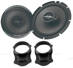Ford Transit-Custom  w/ Pioneer TS-A1671F 16.5cm 3-way Front Door Speakers 70W RMS 320W Peak