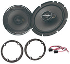 Mercedes Sprinter, Vito, Viano 2006 to 2018 w/ Pioneer TS-A1671F 16.5cm 3-way Front Door/Rear Shelf Speakers 70W RMS 320W Peak