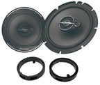 Mitsubishi Lancer, Mirage, Outlander w/ Pioneer TS-A1671F 16.5cm 3-way Front Door/Rear Shelf Speakers 70W RMS 320W Peak