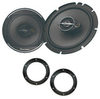 VW Caddy, Caravelle,Transporter, Golf, Passat, Sharan, Tiguan, Touran, Multivan, Passat Pioneer TS-A1671F 16.5cm Front Doors Speakers Upgrade Kit