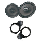 VW Passat & CC B6/B7 Models Pioneer TS-A1671F 16.5cm 3-Way Front Doors Car Speakers Upgrade Kit