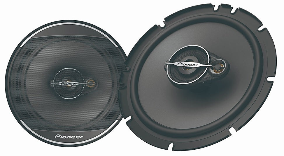 Ford Fiesta, Focus  Pioneer TS-A1601C + TS-A1671F 16.5cm 2-way Component Speakers 80W RMS 350W Peak